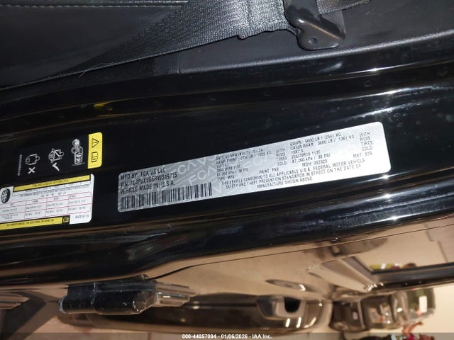 44057094 :رقم المزاد ، 1C4PJXEG6RW319715 vin ، 2024 Jeep Wrangler 4-door Sahara 4x4 مزاد بيع