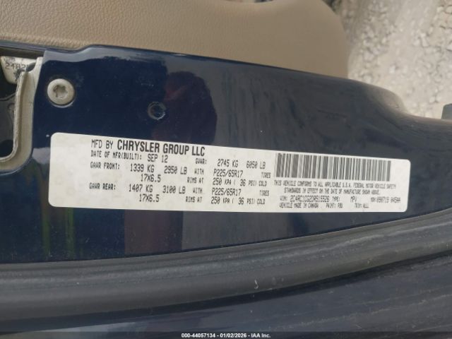 2013 CHRYSLER TOWN & COUNTRY 2C4RC1CG2DR515526 Photo 8