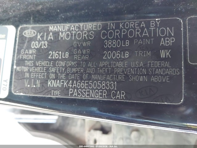 2014 KIA FORTE KNAFK4A66E5058331 Photo 8