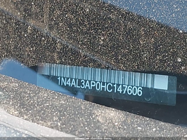 1N4AL3AP0HC147606 Nissan Altima 2.5 Sr