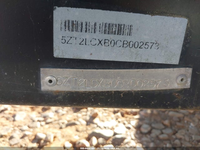 44057491 :رقم المزاد ، 5ZT2LCXB0CB002573 vin ، 2012 Lacrosse Luxury Lite مزاد بيع