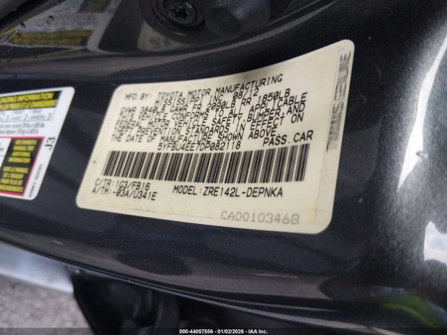 2013 TOYOTA COROLLA 5YFBU4EE7DP082118 Photo 8