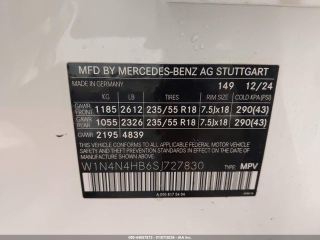 2025 MERCEDES-BENZ GLA 250 W1N4N4HB6SJ727830 Photo 8