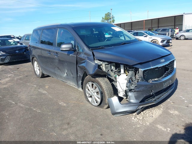 2016 Kia Sedona Lx მანქანა იყიდება აუქციონზე, vin: KNDMB5C1XG6136656, აუქციონის ნომერი: 44057827