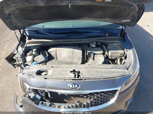 2016 Kia Sedona Lx მანქანა იყიდება აუქციონზე, vin: KNDMB5C1XG6136656, აუქციონის ნომერი: 44057827