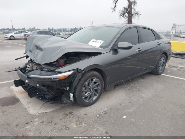 KMHLM4DJ5RU115528 Hyundai Elantra Hybrid Blue