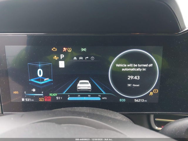 KMHLM4DJ5RU115528 Hyundai Elantra Hybrid Blue