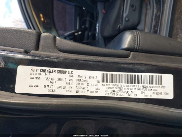 2011 JEEP GRAND CHEROKEE 1J4RR4GG2BC547645 Photo 8