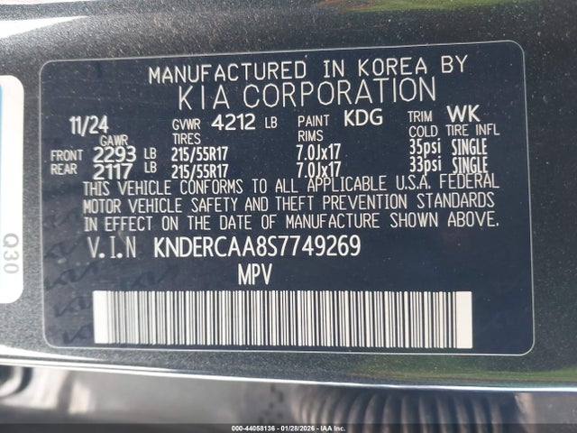 KIA SELTOS EX 2025 KNDERCAA8S7749269 Image 9