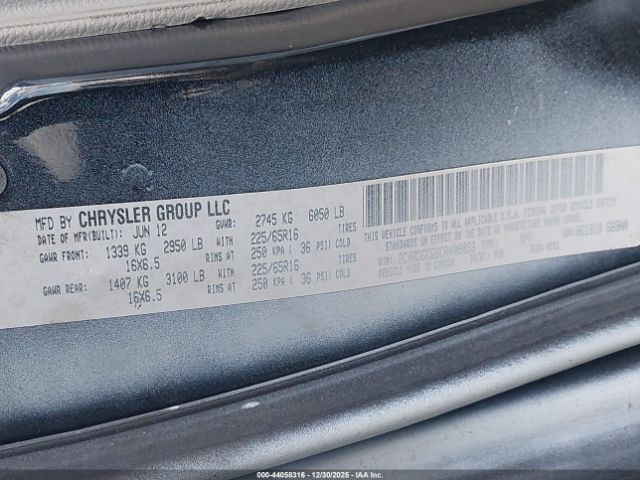 2017 DODGE GRAND CARAVAN 2C4RDGBGXHR637560 Photo 8