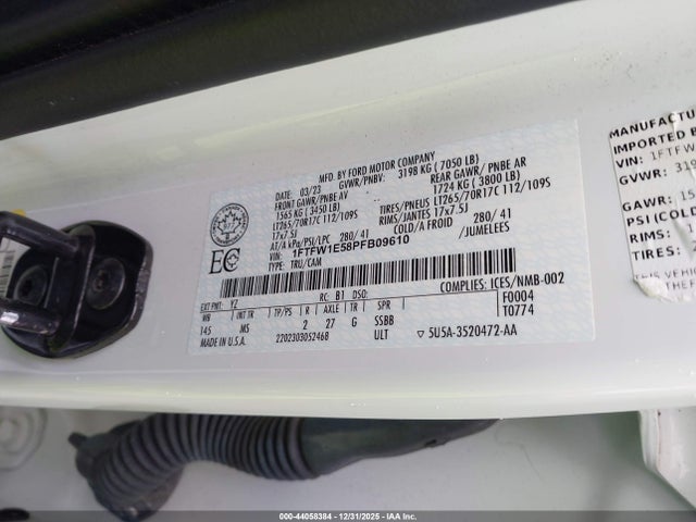Ford F-150 Xlt 2023 1FTFW1E58PFB09610 Image 9