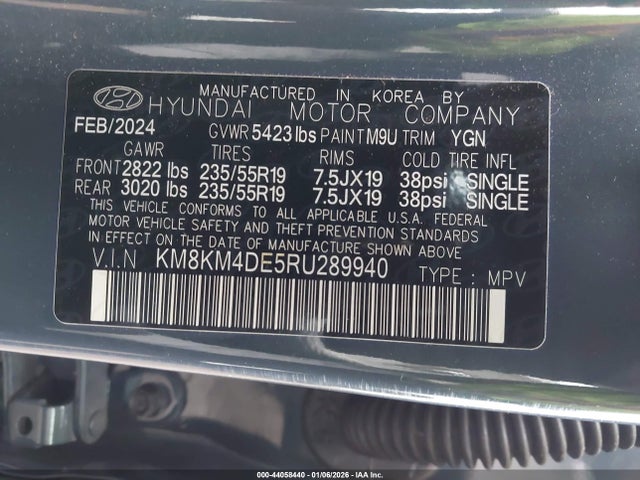 Hyundai IONIQ 5 SE 2024 KM8KM4DE5RU289940 Image 9