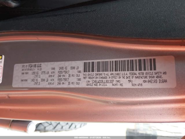 2018 JEEP WRANGLER JK UNLIMITED 1C4BJWDG9JL931337 Photo 8