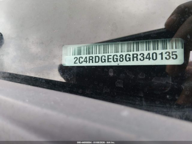 2016 DODGE GRAND CARAVAN 2C4RDGEG8GR340135 Photo 8