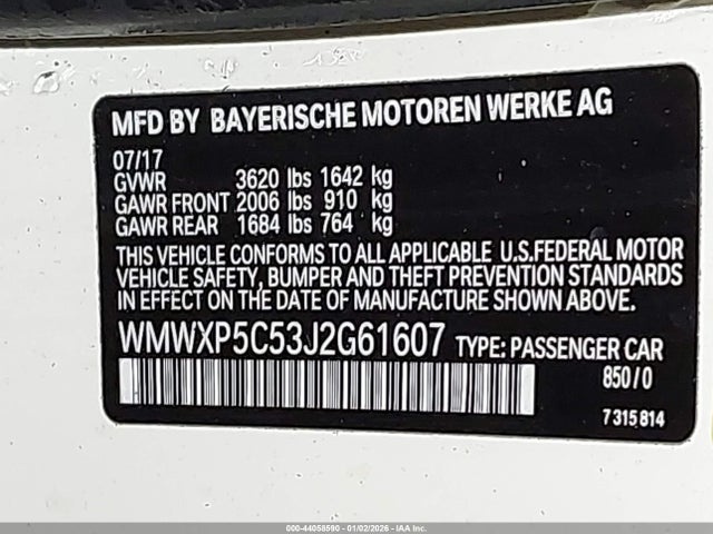 2018 MINI HARDTOP WMWXP5C53J2G61607 Photo 8