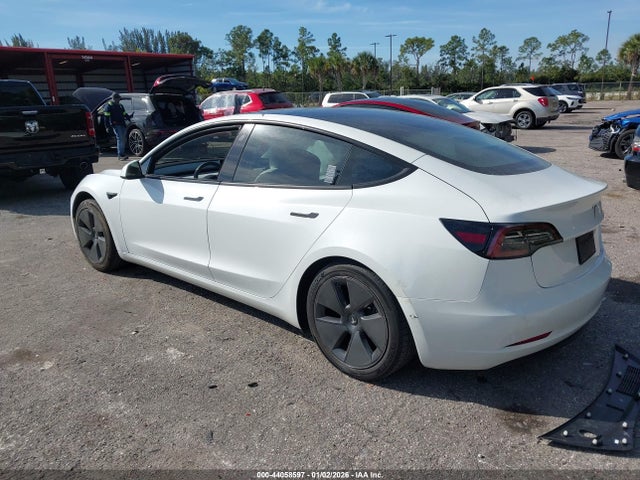 2022 TESLA MODEL 3 5YJ3E1EA6NF327291 Photo 2