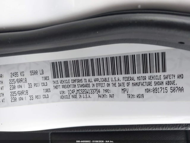 Jeep Cherokee Altitude 2016 1C4PJMCS2GW133754 Image 9