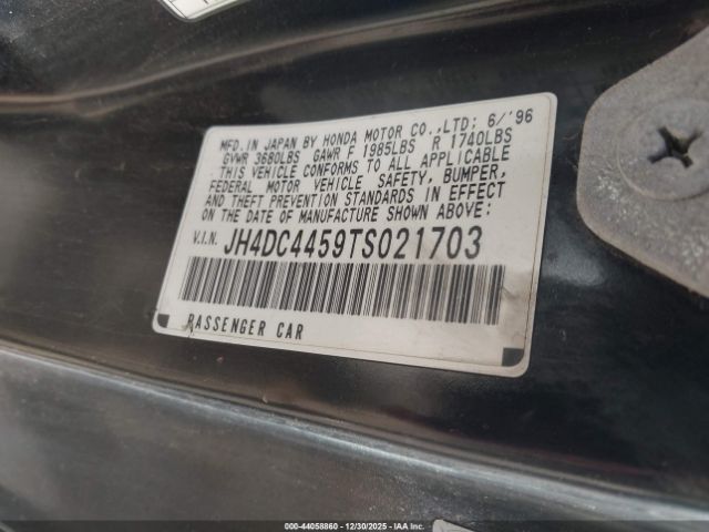 1996 ACURA INTEGRA JH4DC4459TS021703 Photo 8