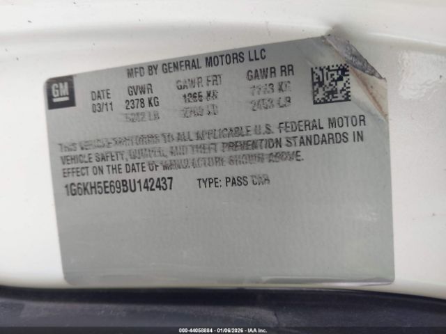 2011 CADILLAC DTS 1G6KH5E69BU142437 Photo 8