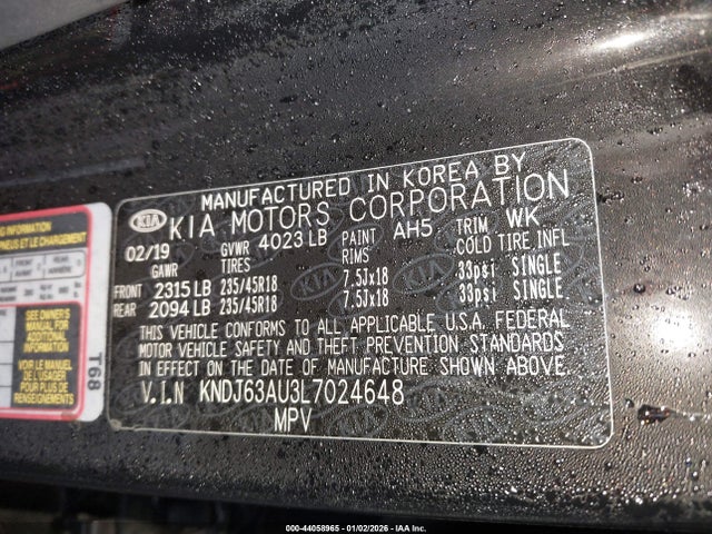 KNDJ63AU3L7024648 KIA Soul Gt-line
