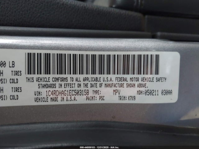 Dodge Durango Sxt 2014 1C4RDHAG1EC503158 Image 9