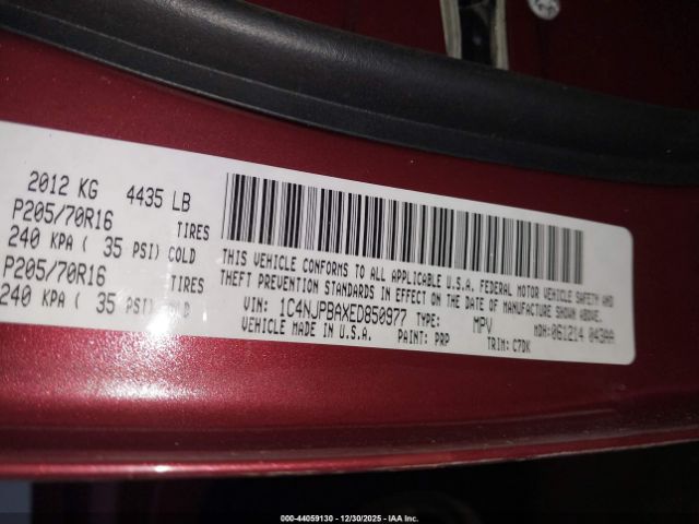 2014 JEEP PATRIOT 1C4NJPBAXED850977 Photo 8