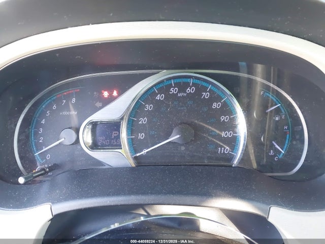 2012 Toyota Sienna Xle V6 8 Passenger მანქანა იყიდება აუქციონზე, vin: 5TDYK3DC9CS182673, აუქციონის ნომერი: 44059224
