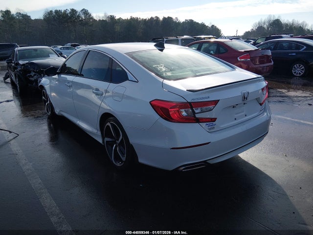 Aukcja sprzedaży 2021 Honda Accord Sport, vin: 1HGCV1F32MA058327, numer aukcji: 44059346