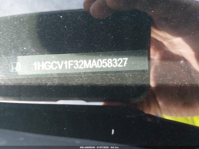 Aukcja sprzedaży 2021 Honda Accord Sport, vin: 1HGCV1F32MA058327, numer aukcji: 44059346