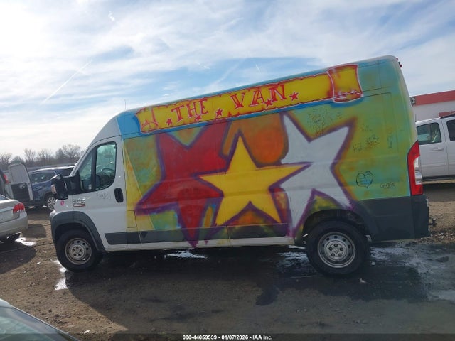 44059539 :رقم المزاد ، 3C6TRVDG2HE518533 vin ، 2017 Ram Promaster 2500 High Roof 159 Wb مزاد بيع