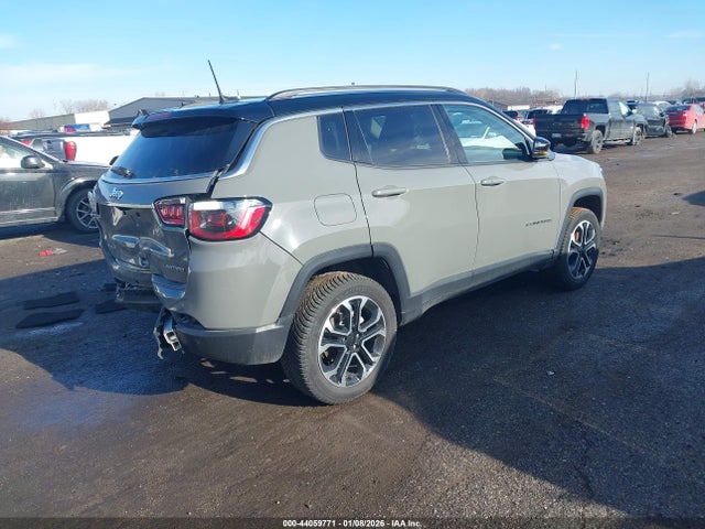 Aukcja sprzedaży 2022 Jeep Compass Limited 4x4, vin: 3C4NJDCB7NT105216, numer aukcji: 44059771