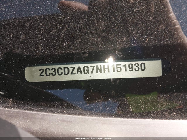 Dodge Challenger Sxt 2022 2C3CDZAG7NH151930 Image 9