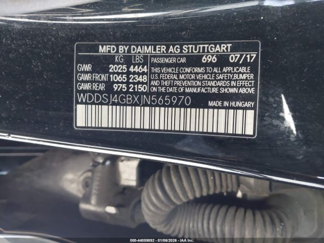 2018 MERCEDES-BENZ CLA 250 WDDSJ4GBXJN565970 Photo 8