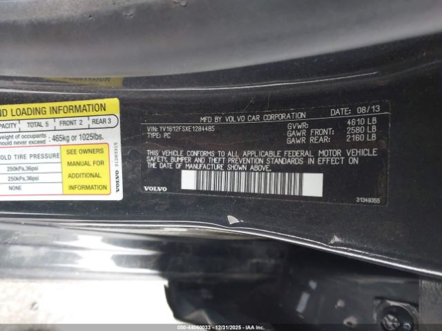 2014 VOLVO S60 YV1612FSXE1284485 Photo 8