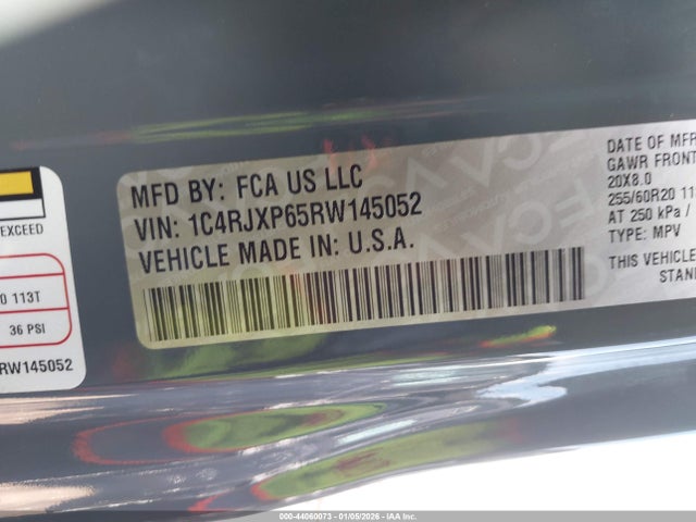 Продаж на аукціоні авто 2024 Jeep Wrangler 4xe Sahara 4xe, vin: 1C4RJXP65RW145052, номер лоту: 44060073
