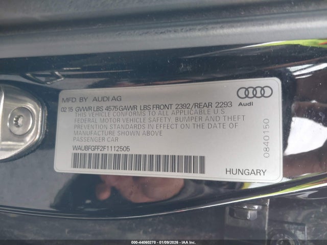 2015 AUDI A3 WAUBFGFF2F1112505 Photo 8