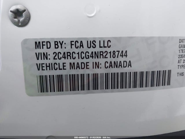 Chrysler Voyager Lx 2022 2C4RC1CG4NR218744 Image 9