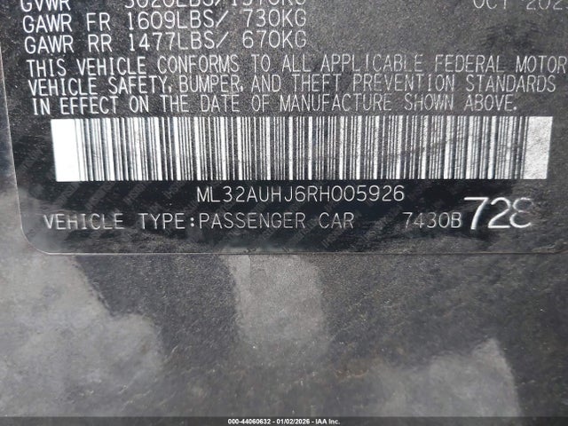 2024 MITSUBISHI MIRAGE ML32AUHJ6RH005926 Photo 8