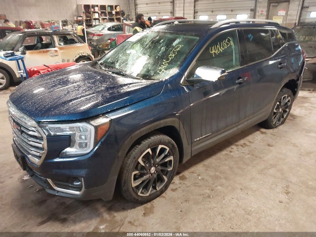 2022 Gmc Terrain Awd Slt მანქანა იყიდება აუქციონზე, vin: 3GKALVEV2NL223393, აუქციონის ნომერი: 44060852