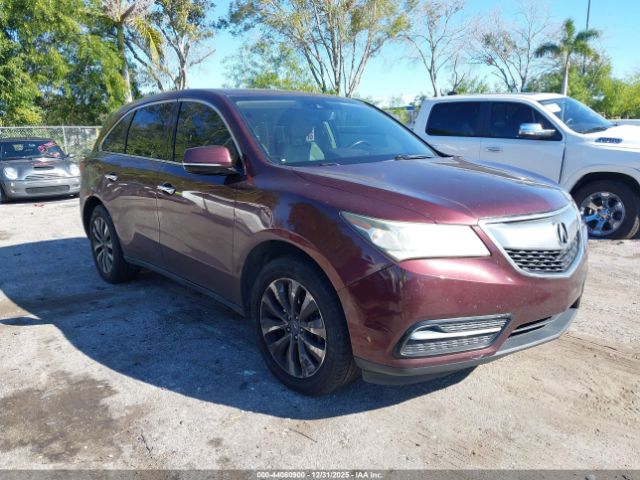 2016 ACURA MDX 5FRYD3H49GB005157