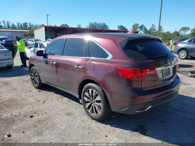2016 ACURA MDX 5FRYD3H49GB005157 Photo 2