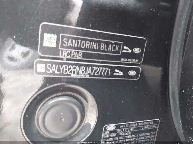 2018 LAND ROVER RANGE ROVER VELAR SALYB2RN8JA727771 Photo 8