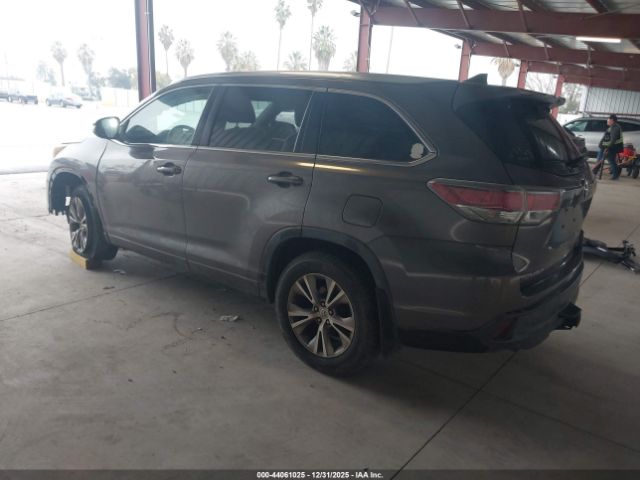 2015 TOYOTA HIGHLANDER 5TDJKRFH3FS161996 Photo 2