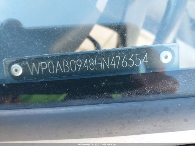 1987 PORSCHE 944 WP0AB0948HN476354 Photo 8