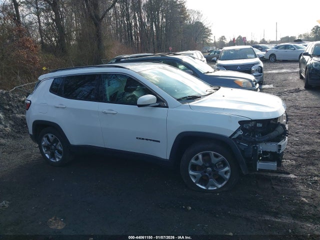 44061150 :رقم المزاد ، 3C4NJCCB2MT573489 vin ، 2021 Jeep Compass Limited Fwd مزاد بيع