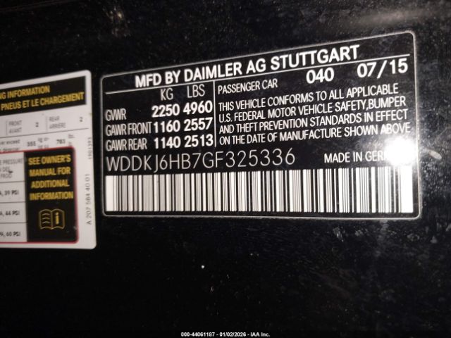 2016 MERCEDES-BENZ E 400 WDDKJ6HB7GF325336 Photo 8