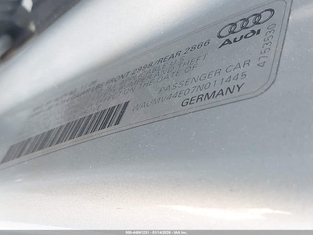 2007 AUDI A8 L WAUMV44E07N011445 Photo 8