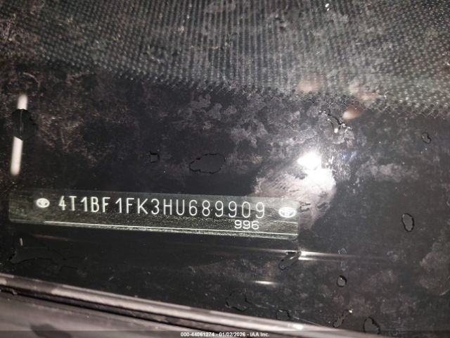 2017 TOYOTA CAMRY 4T1BF1FK3HU689909 Photo 8