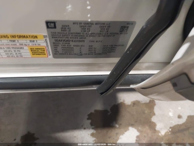 Aukcja sprzedaży 2014 Buick Enclave Premium, vin: 5GAKVCKD1EJ372476, numer aukcji: 44061403