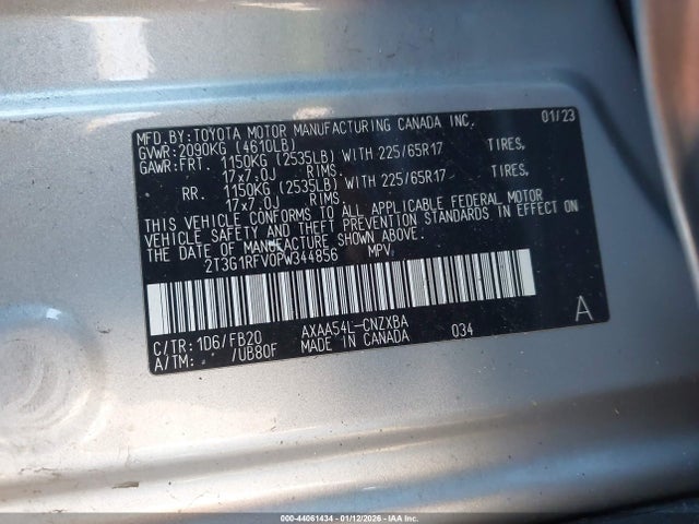 2023 TOYOTA RAV4 2T3G1RFV0PW344856 Photo 8
